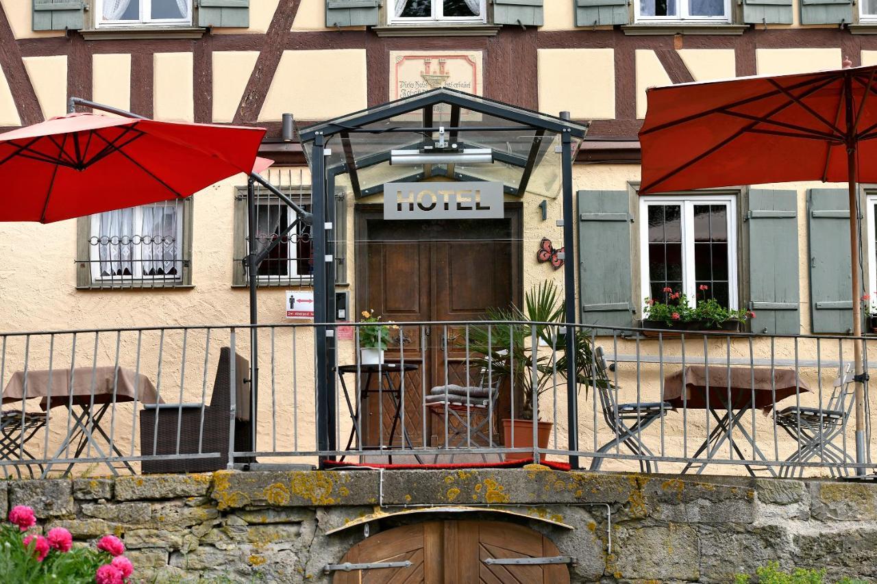 Landhotel Schwarzes Ross Steinsfeld Exterior foto