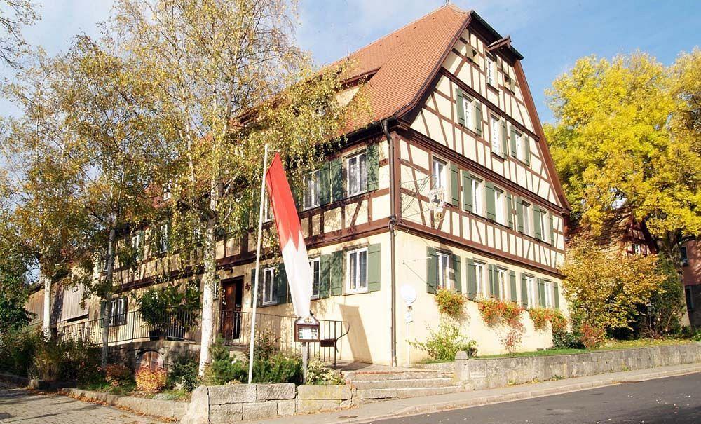 Landhotel Schwarzes Ross Steinsfeld Exterior foto
